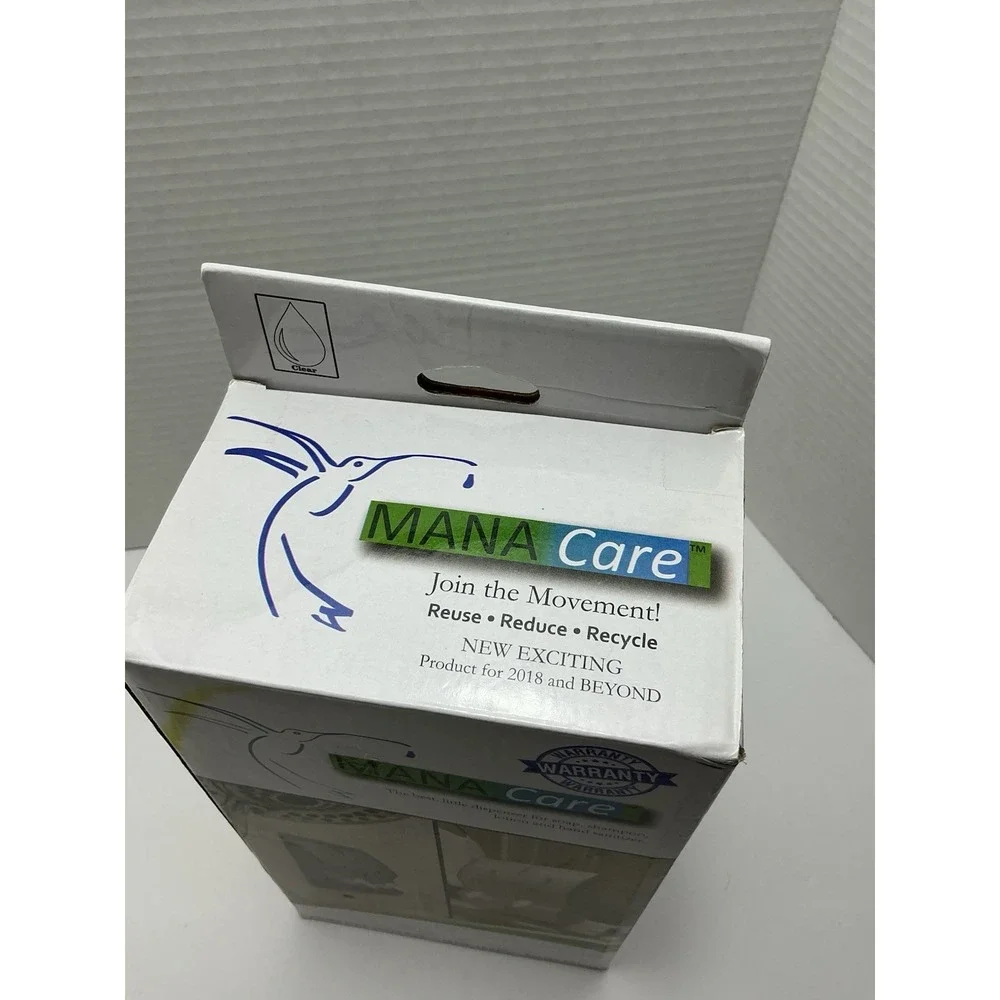 GOING GREEN?? CUT DOWN ON PLASTIC IN‎ THE SHOWER- MANACARE REFILLABLE DISPENSER